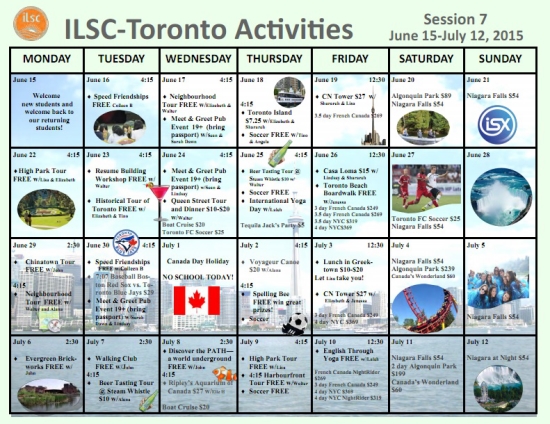 4-[1] ILSC - Toronto Activities