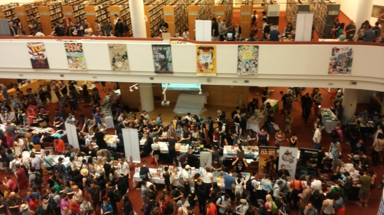 3-[1]  TCAF ( Toronto Comic Arts Festival ) In public Library.