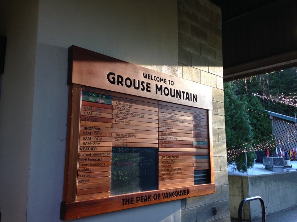  п_׶콺 ƾ(Grouse Mountain)